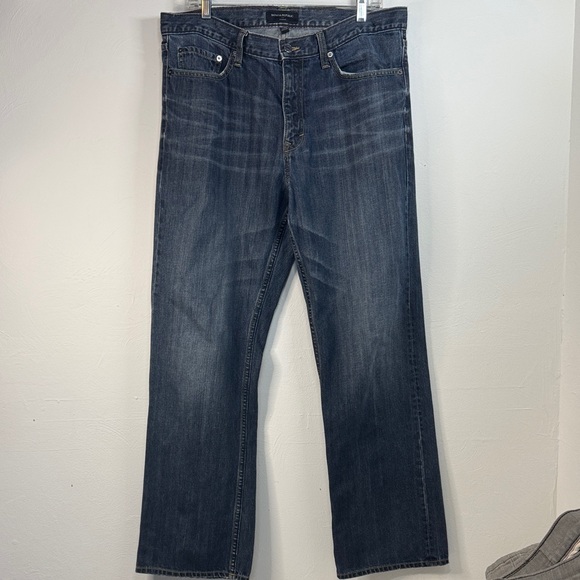 Banana Republic Other - Banana Republic Dark Blue Straight Jeans